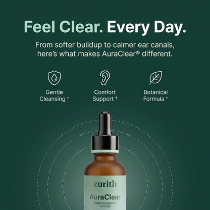 AuraClear Ear Cleaning and Relief Drops